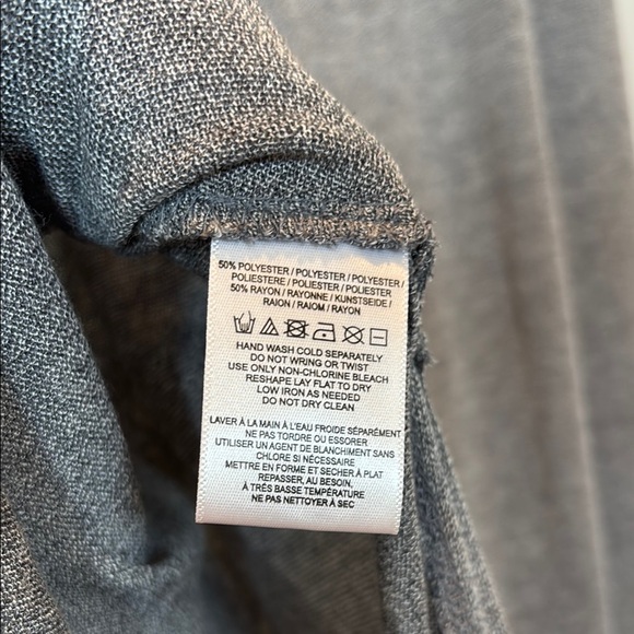 We The Free Gray Asymmetrical Ruched Maxi Dress - Picture 6 of 8